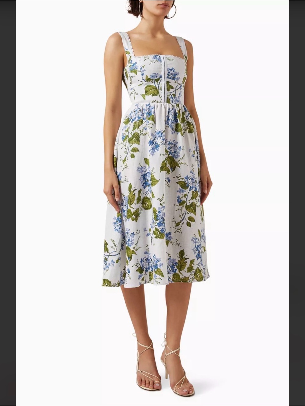 Reformation Tagliatelle Linen Dress